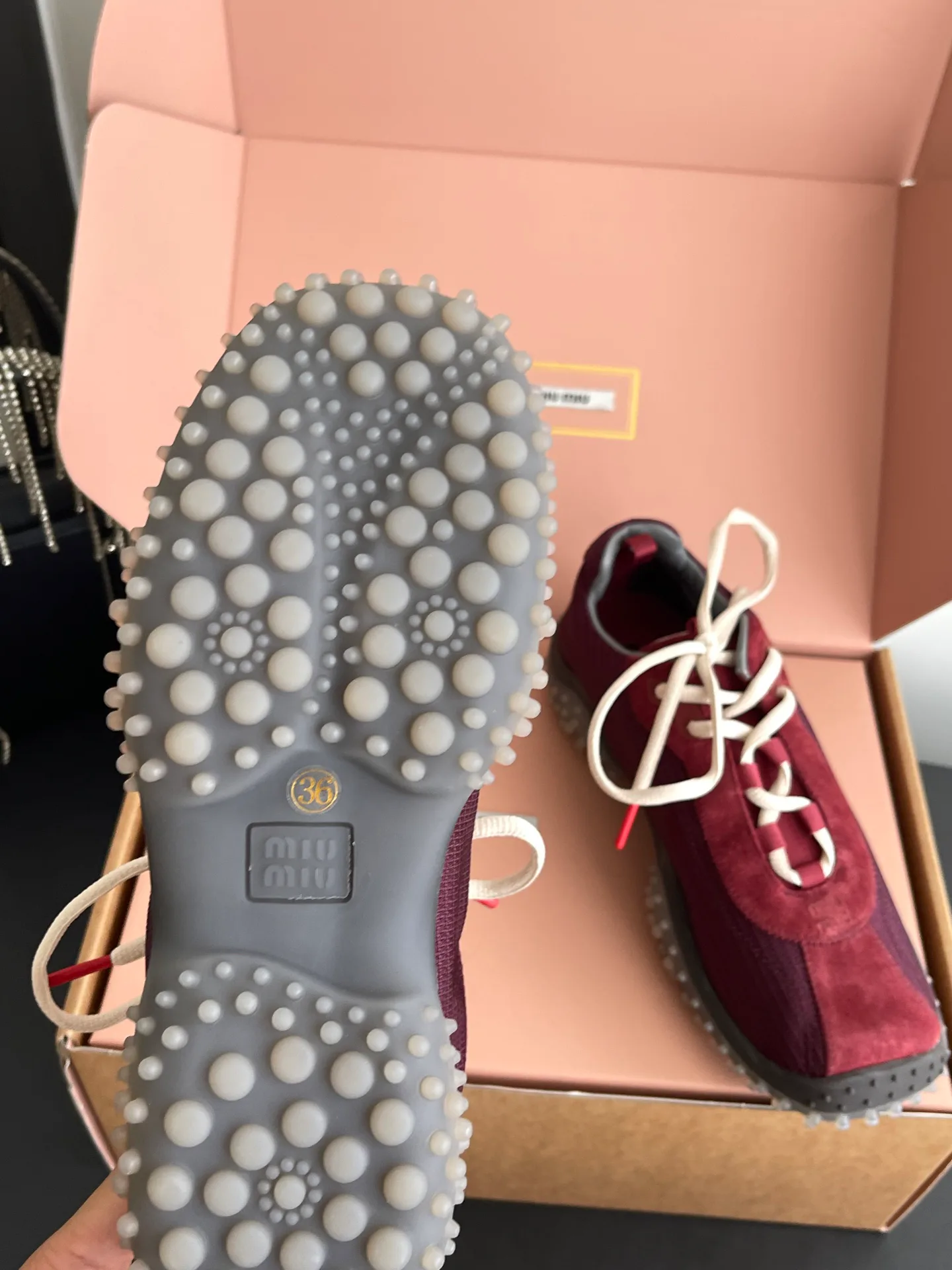 Кроссовки Женские Miu Miu 17554332