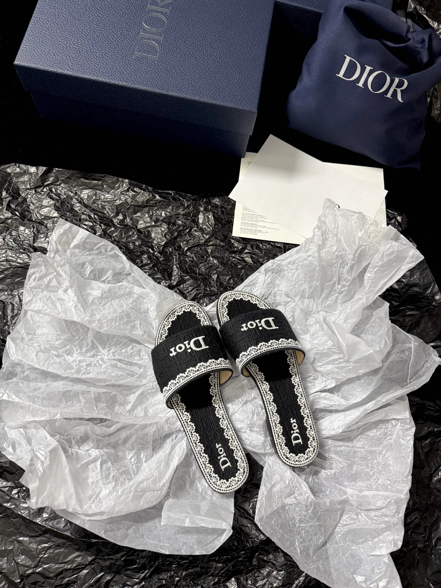 Шлепанцы Женские Christian Dior 578421