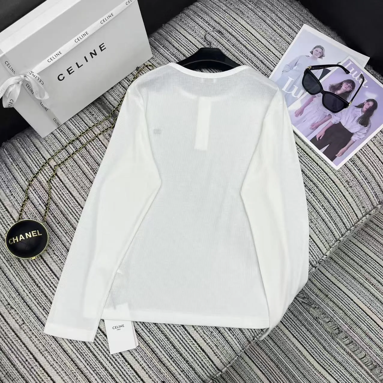 Лонгсливы Женские Celine 47982