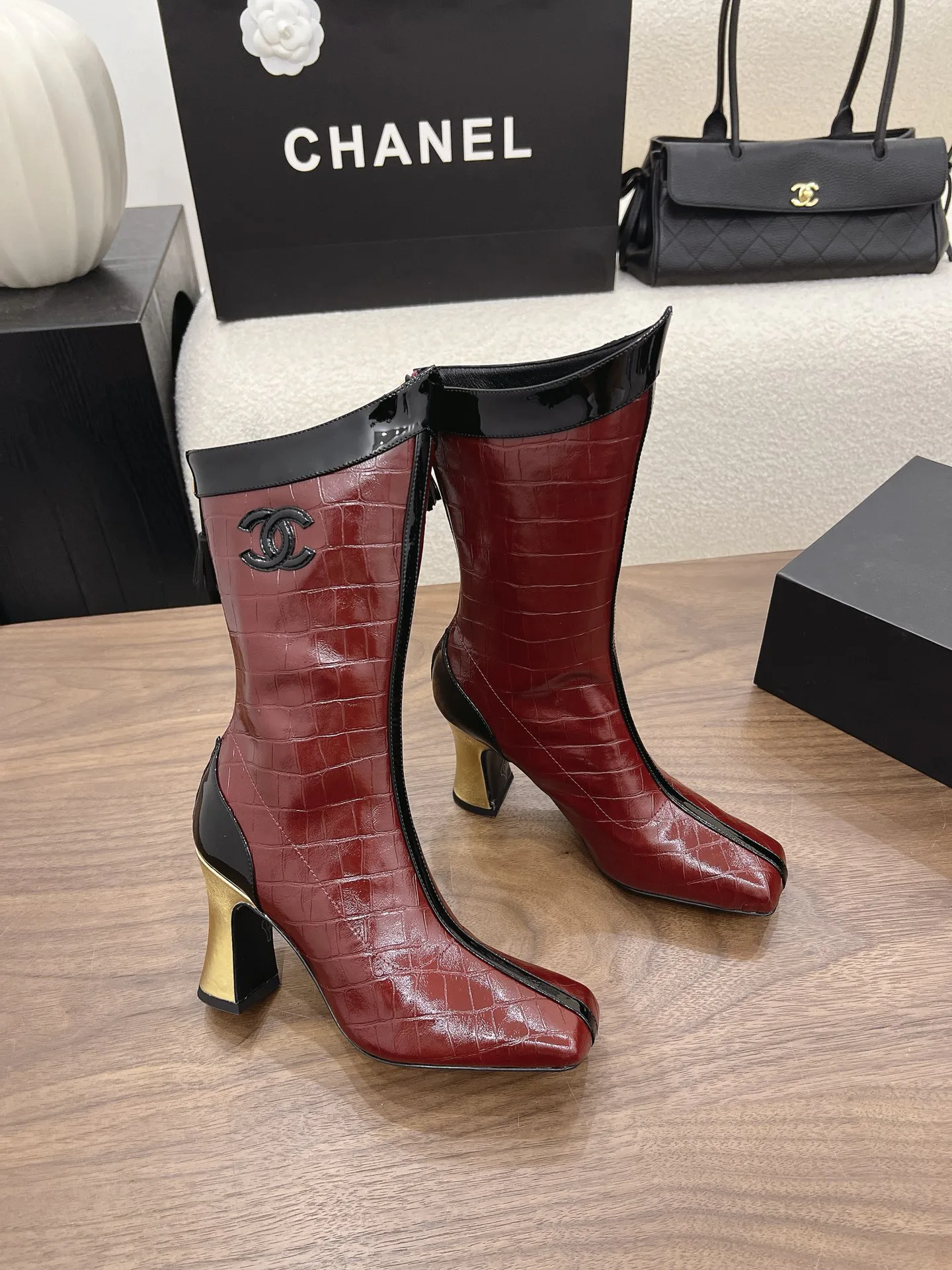 Сапоги Женские Chanel 17599945