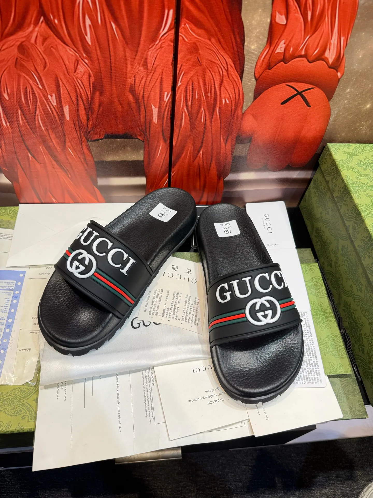 Шлепанцы Женские Gucci 10199410