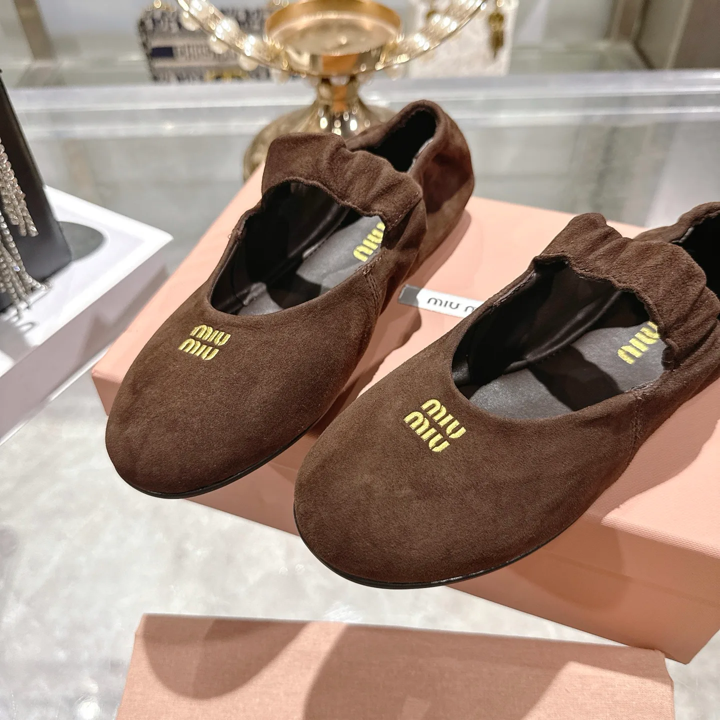 Балетки Женские Miu Miu 12847599