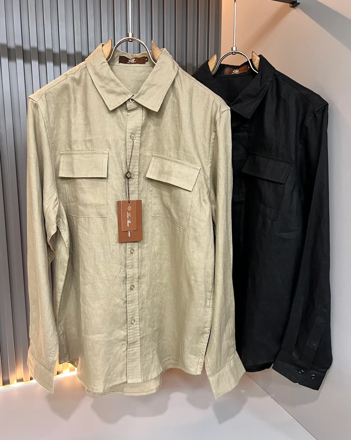 Рубашки Мужские Loro Piana 18343176