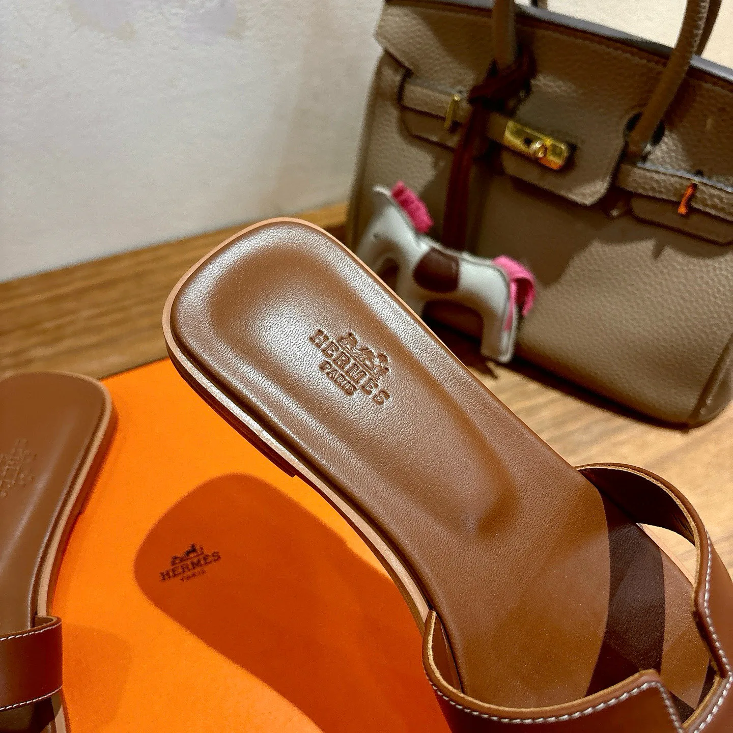 Шлепанцы Женские Hermes 396971