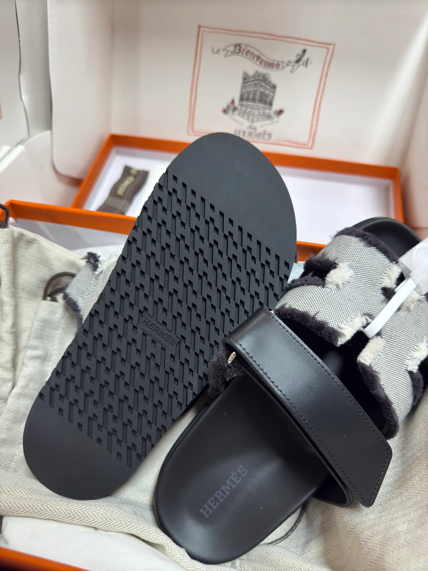 Шлепанцы Женские Hermes 5686