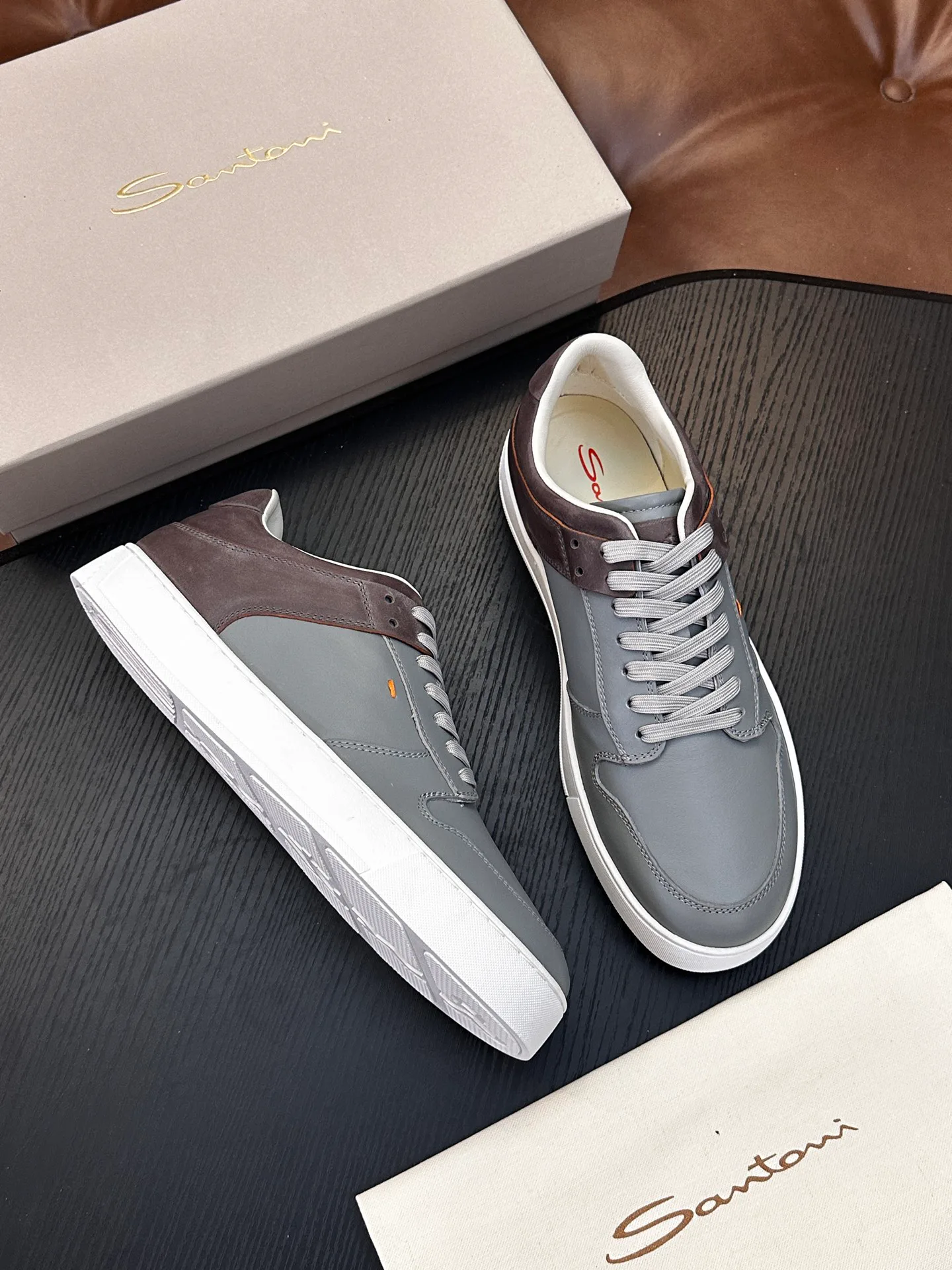 Лоферы И Туфли Мужские Santoni 13254735