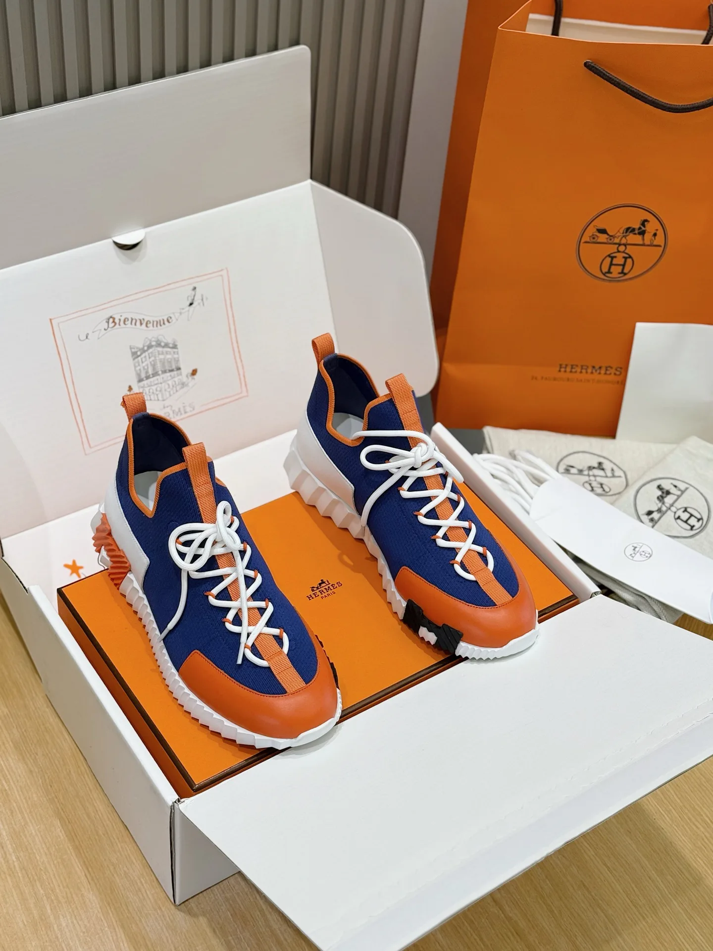 Кроссовки Мужские Hermes 634270