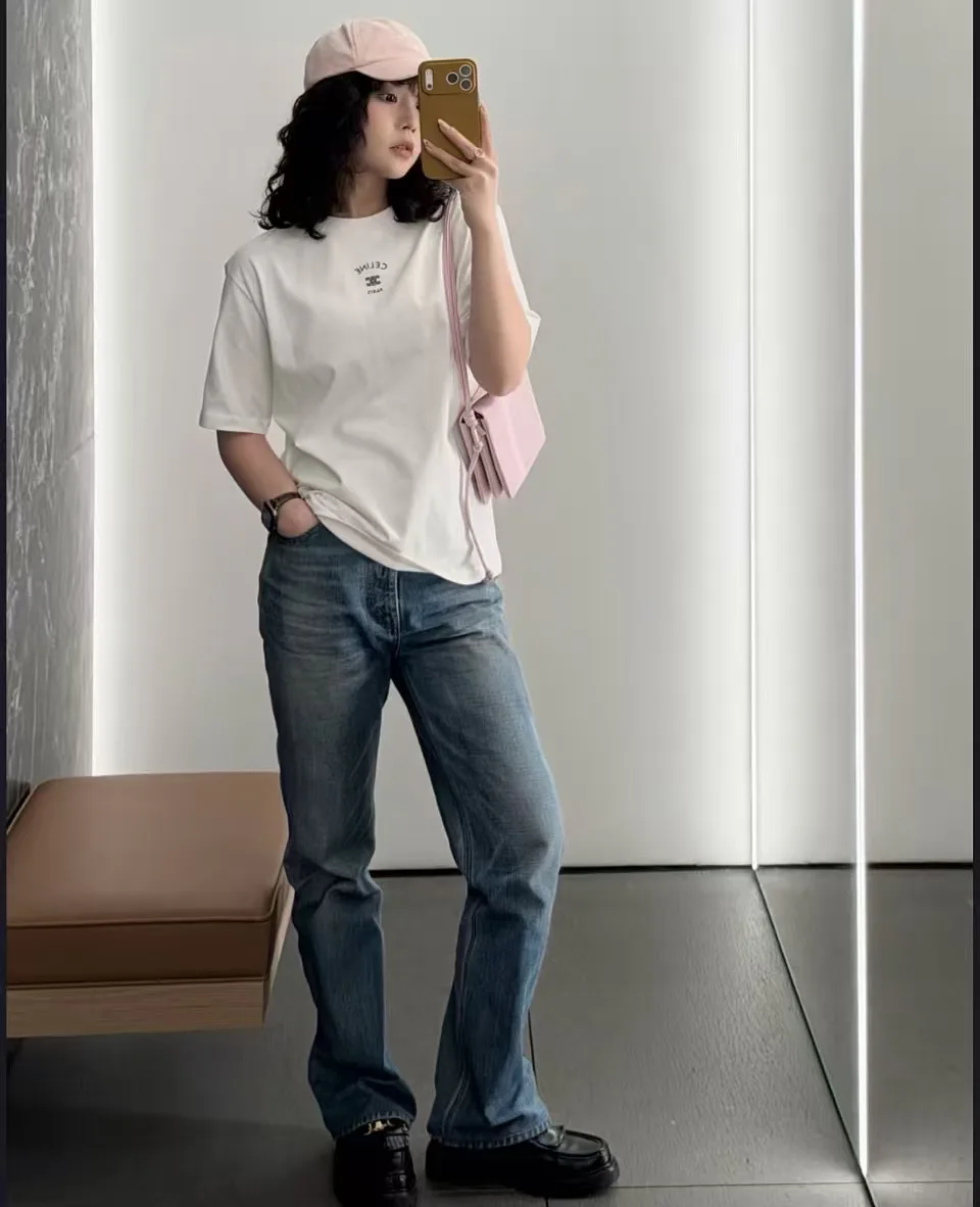 Футболки Женские Celine 11828069