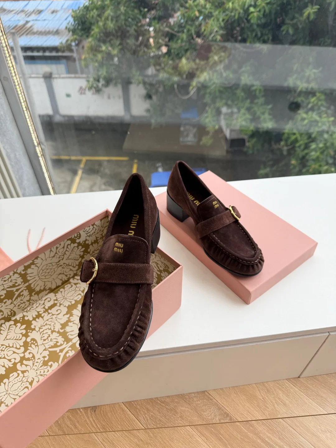 Лоферы И Мокасины Женские Miu Miu 18509857