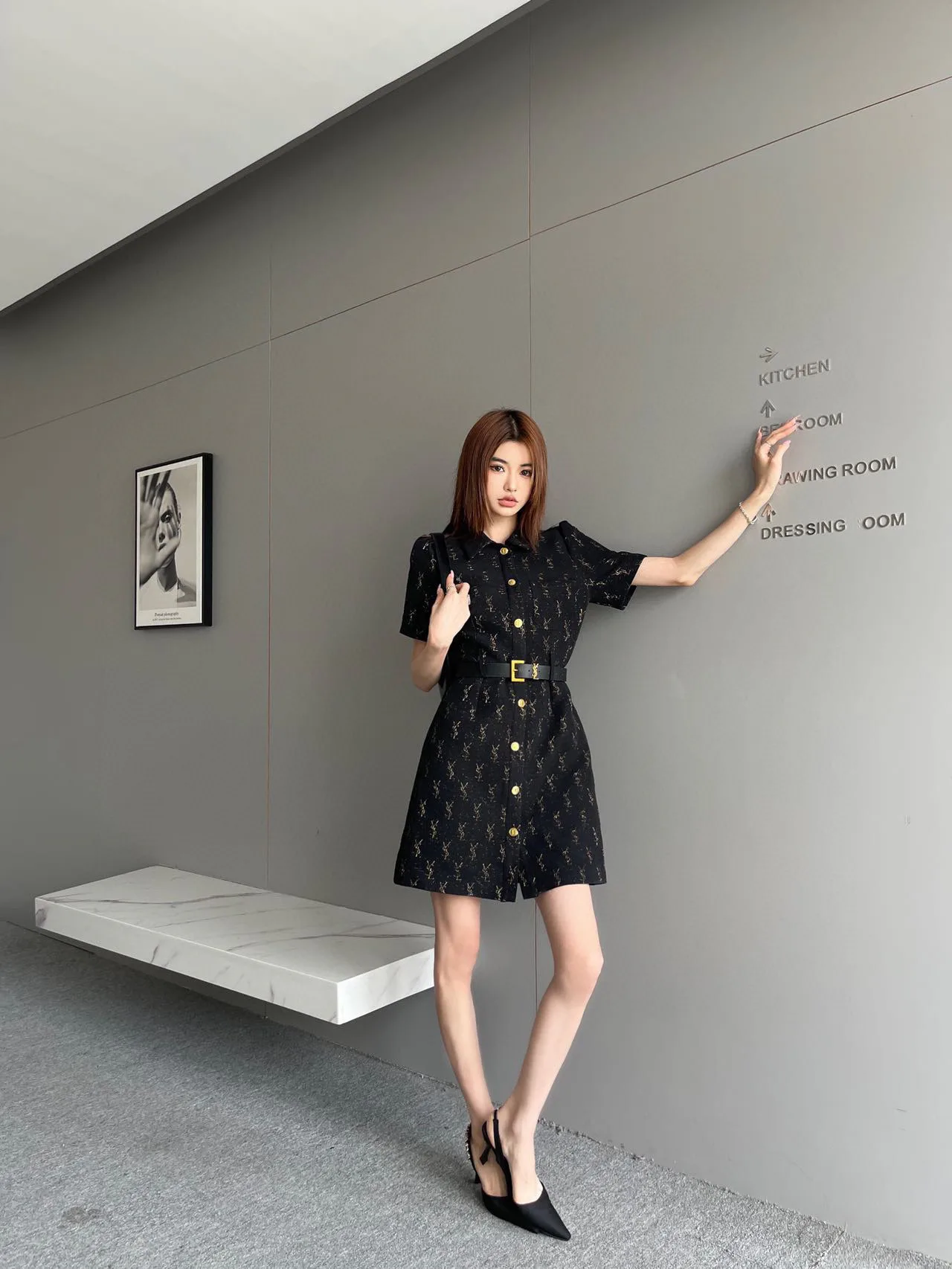 Платья Женские Saint Laurent 11612359