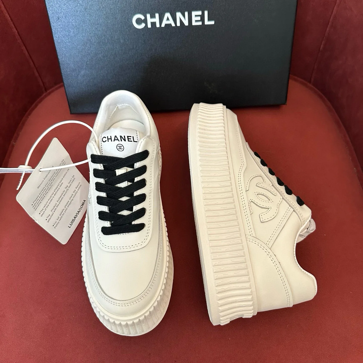 Кроссовки Женские Chanel 541775