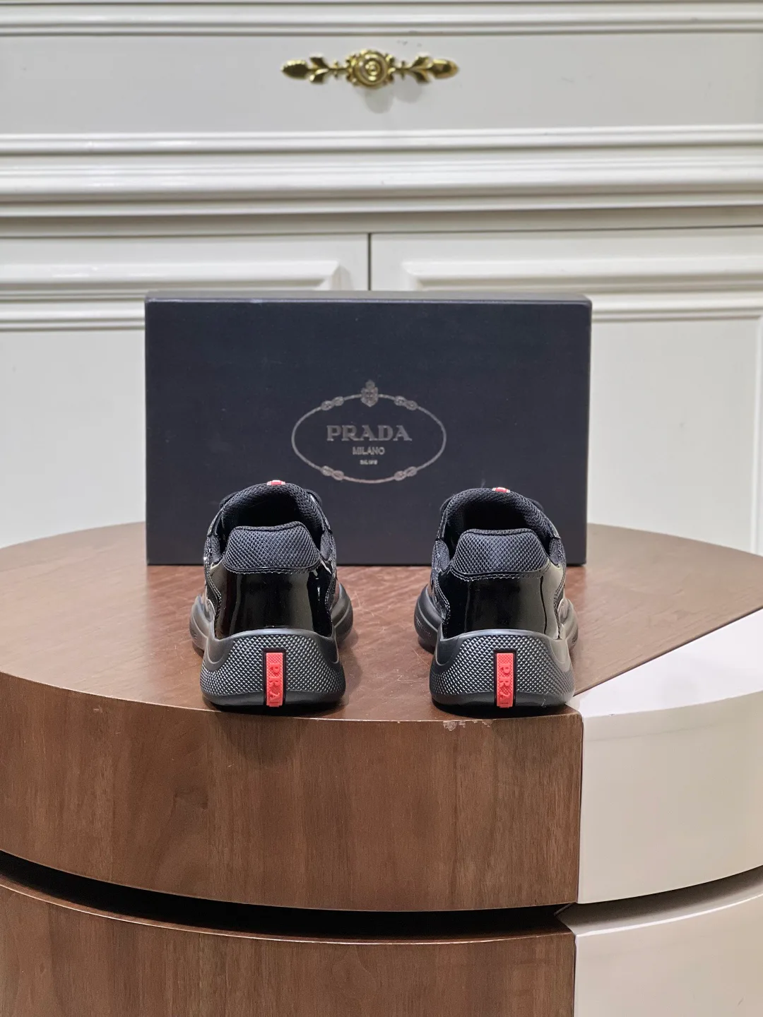 Кроссовки Мужские Prada 476806