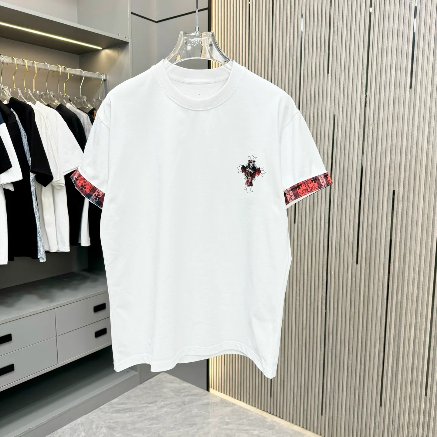 Футболки Мужские Chrome Hearts 22273