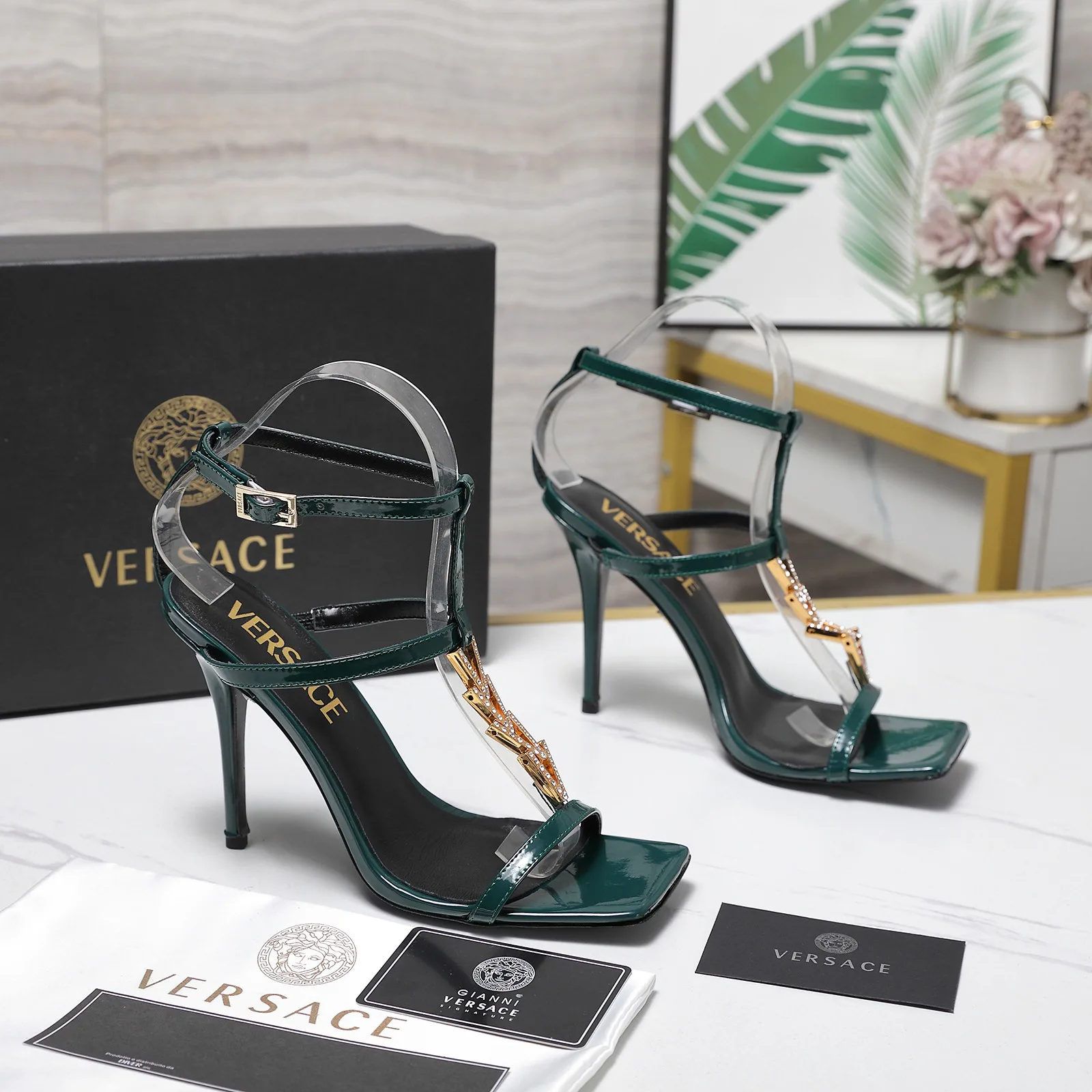 Босоножки Женские Versace 1262707