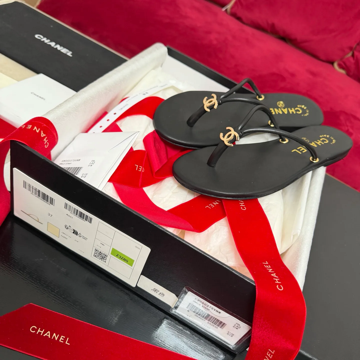 Шлепанцы Женские Chanel 11640616