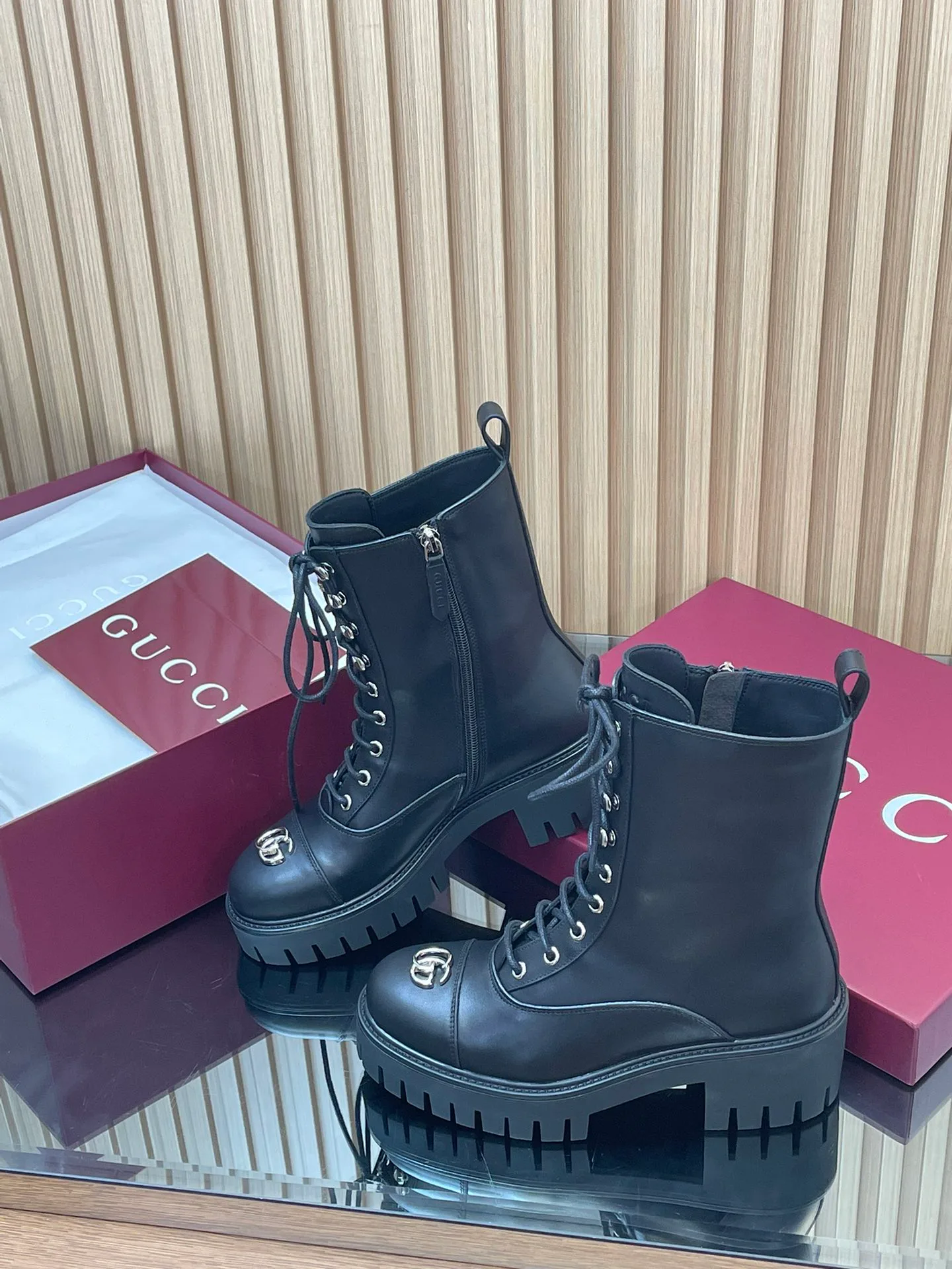 Ботинки Женские Gucci 195321