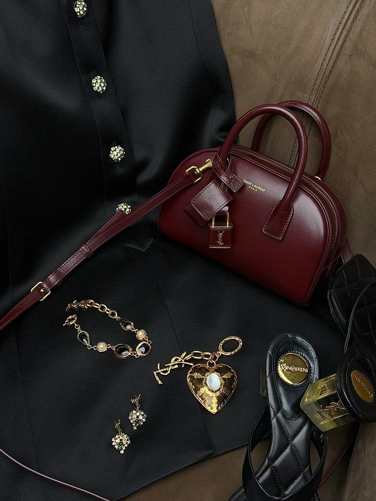 Платья Женские Saint Laurent 18610985