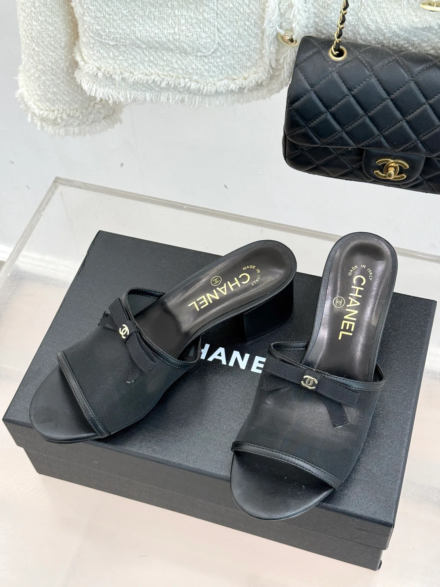 Босоножки Женские Chanel 1293970