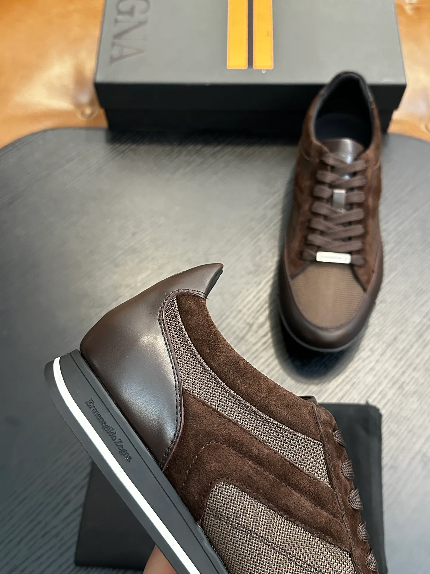 Кроссовки Мужские Zegna 743548