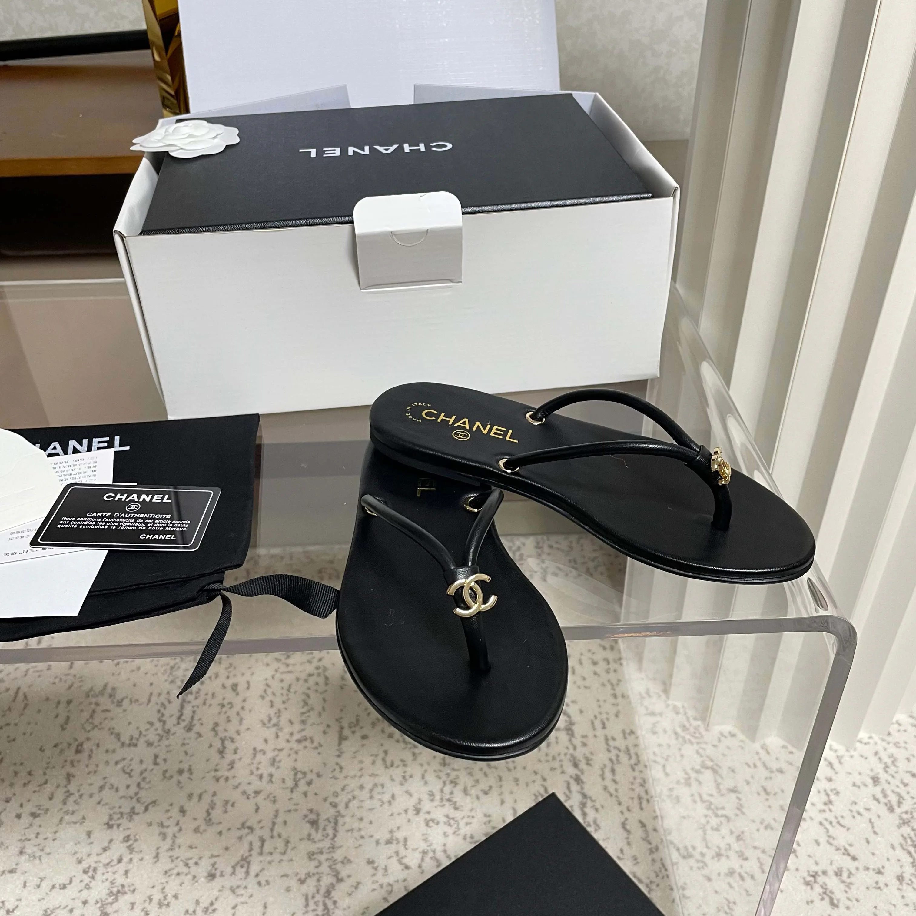 Шлепанцы Женские Chanel 11893465