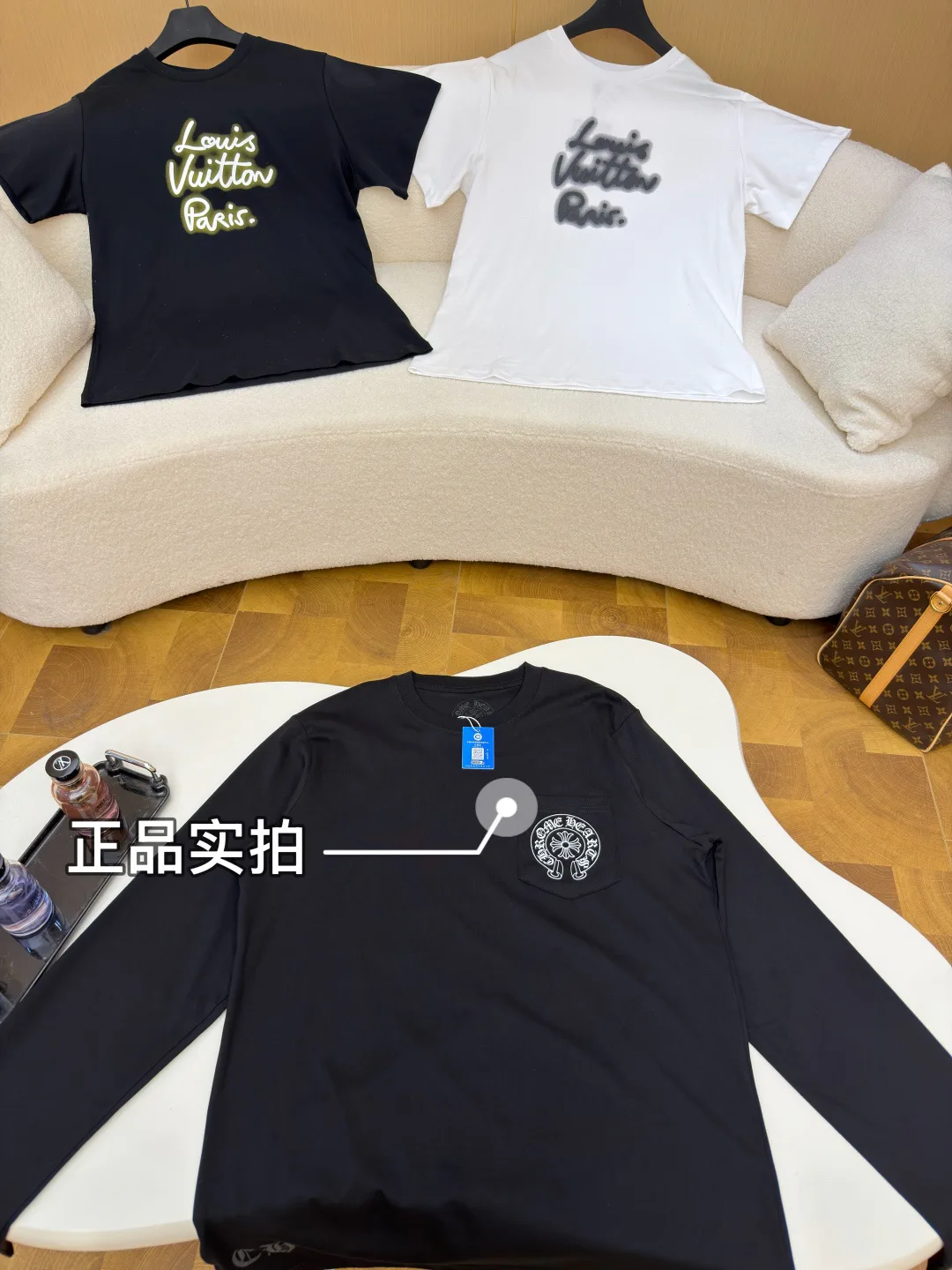 Лонгсливы Мужские Chrome Hearts 11399342