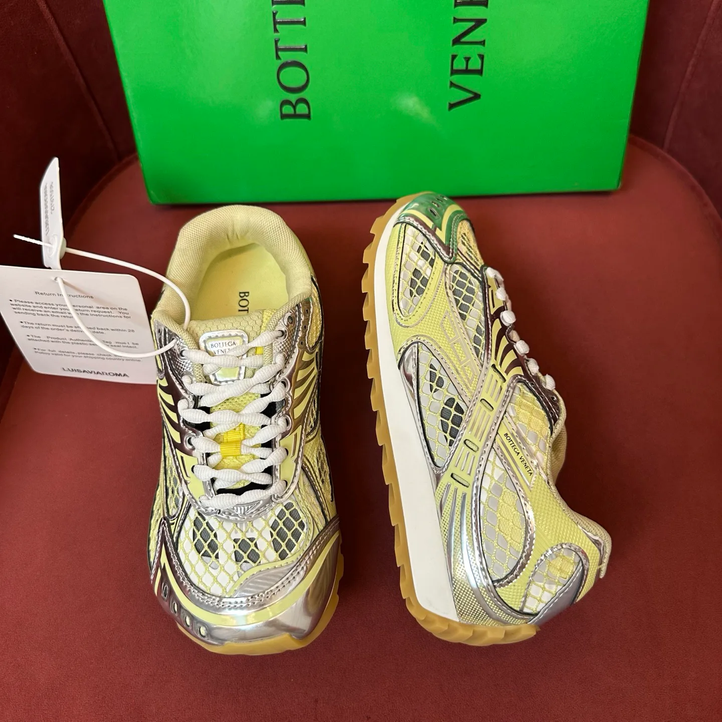 Кроссовки Женские Bottega Veneta 158175