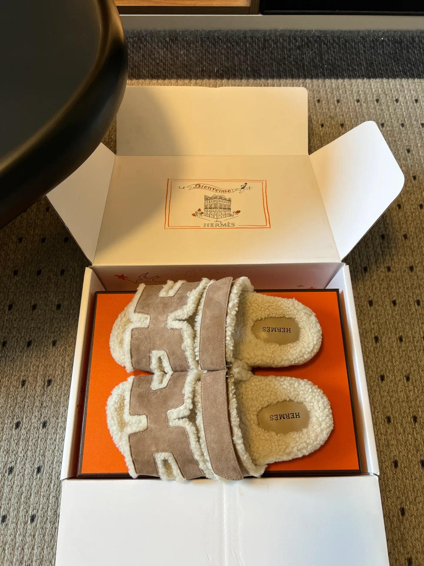 Тапочки Женские Hermes 18142785