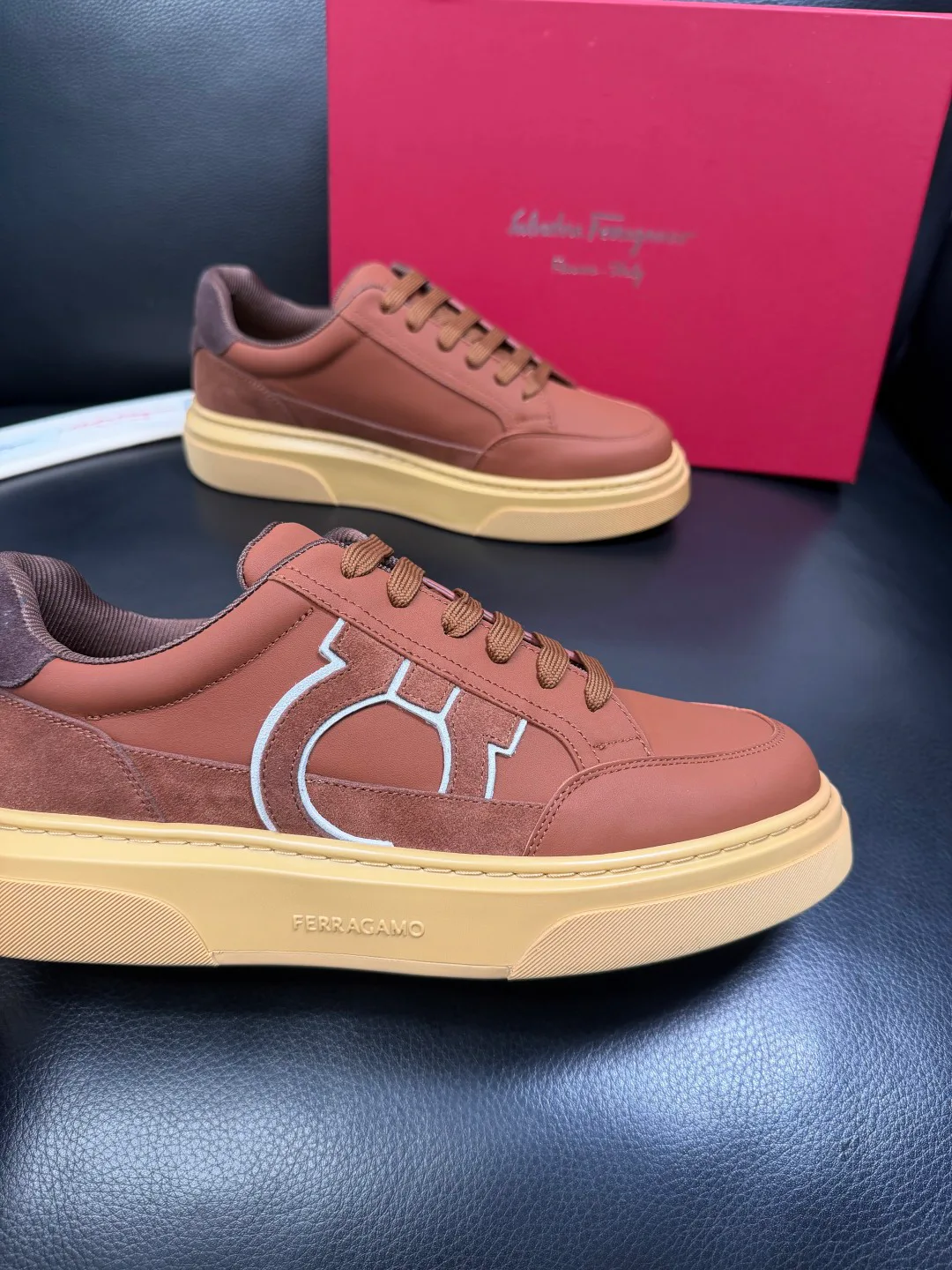 Кеды Мужские Salvatore Ferragamo 368964