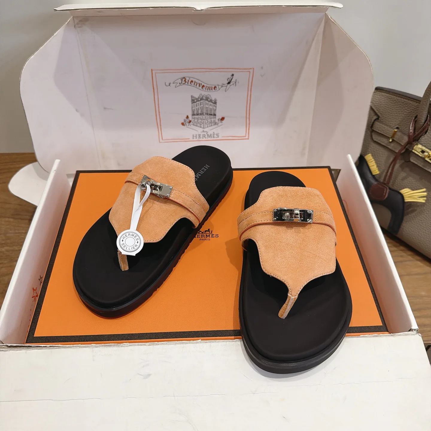 Шлепанцы Женские Hermes 17014854