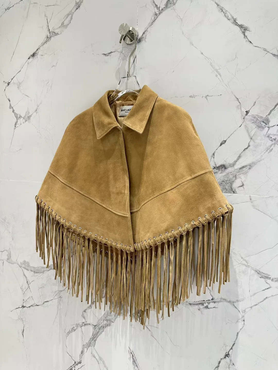 Кожаные Куртки И Дублёнки Женские Saint Laurent 11700592