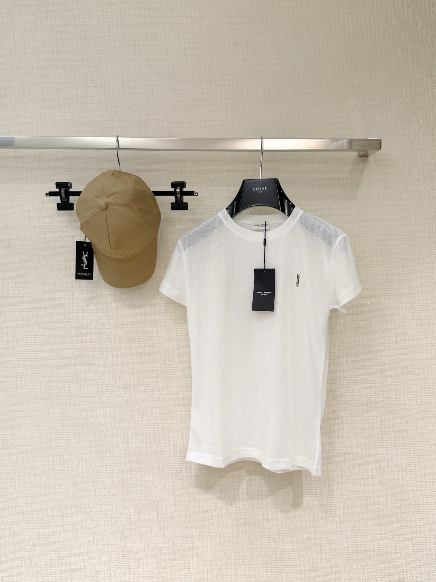 Футболки Женские Saint Laurent 13235453