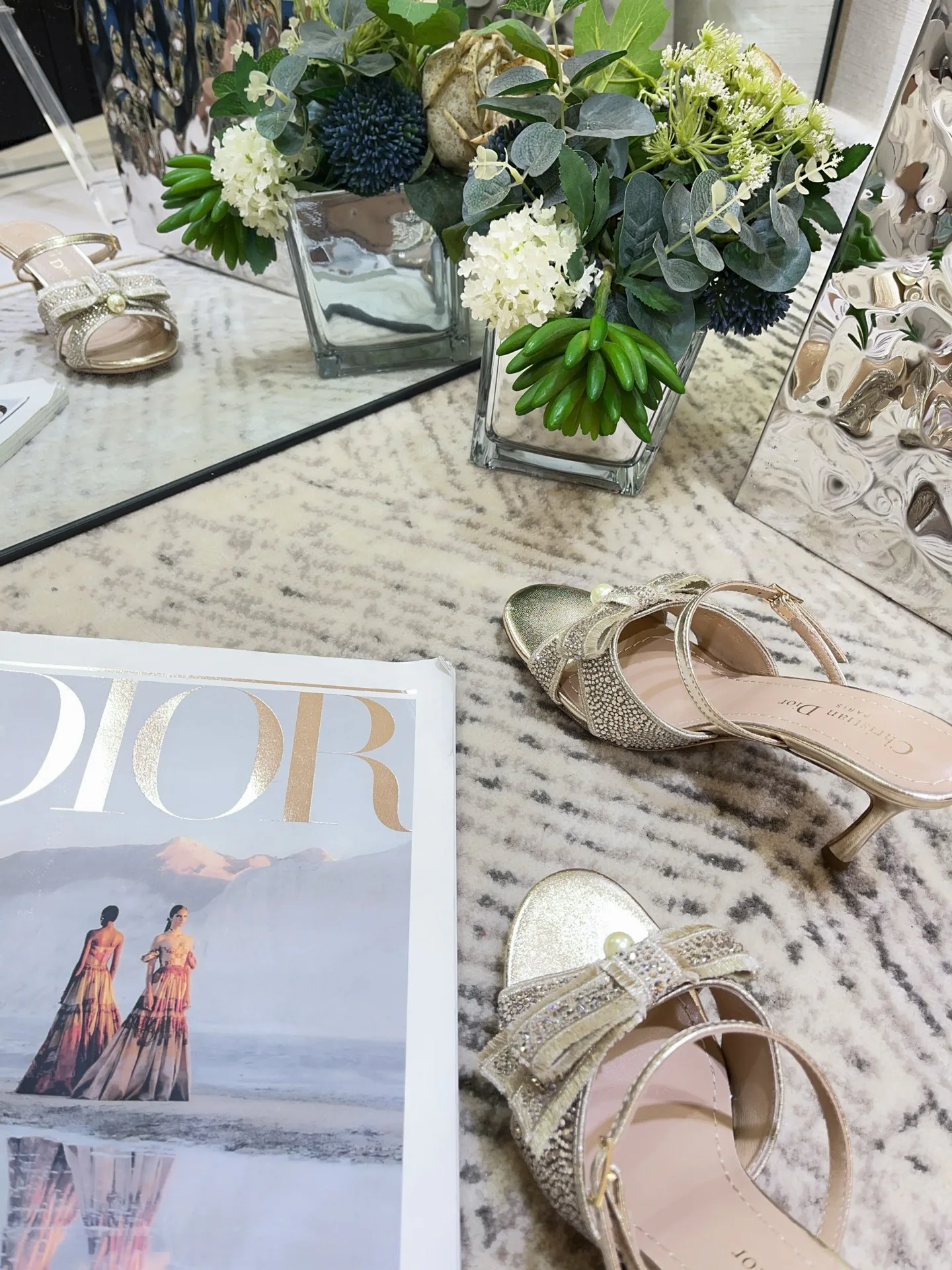 Босоножки Женские Christian Dior 86440