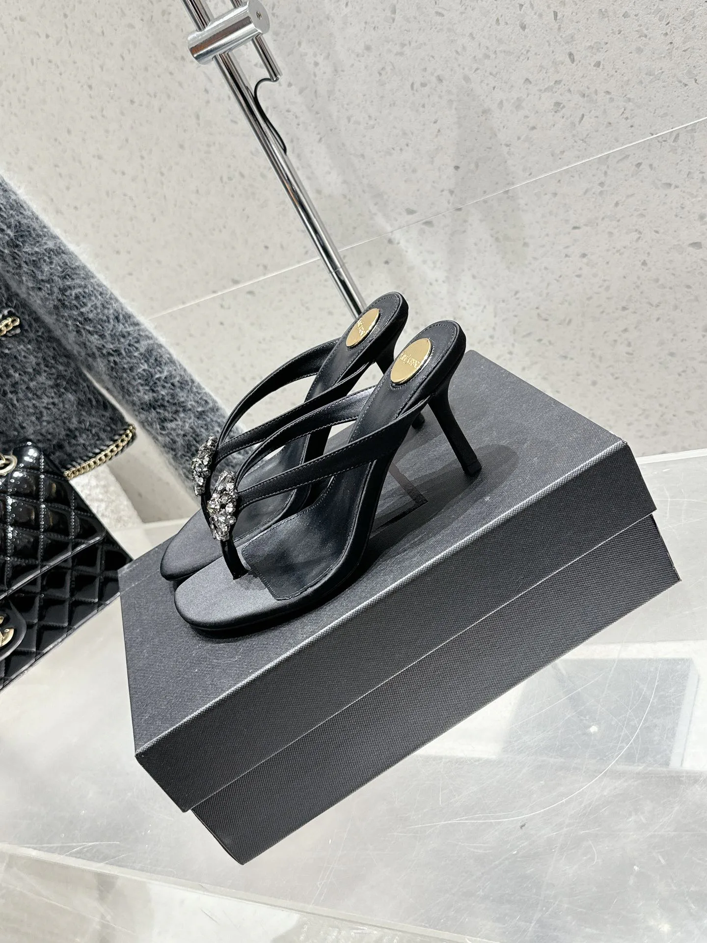 Босоножки Женские Saint Laurent 1857148