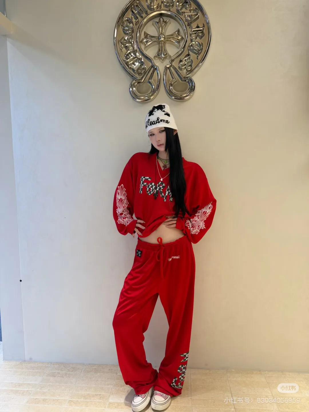 Брюки Женские Chrome Hearts 19304571