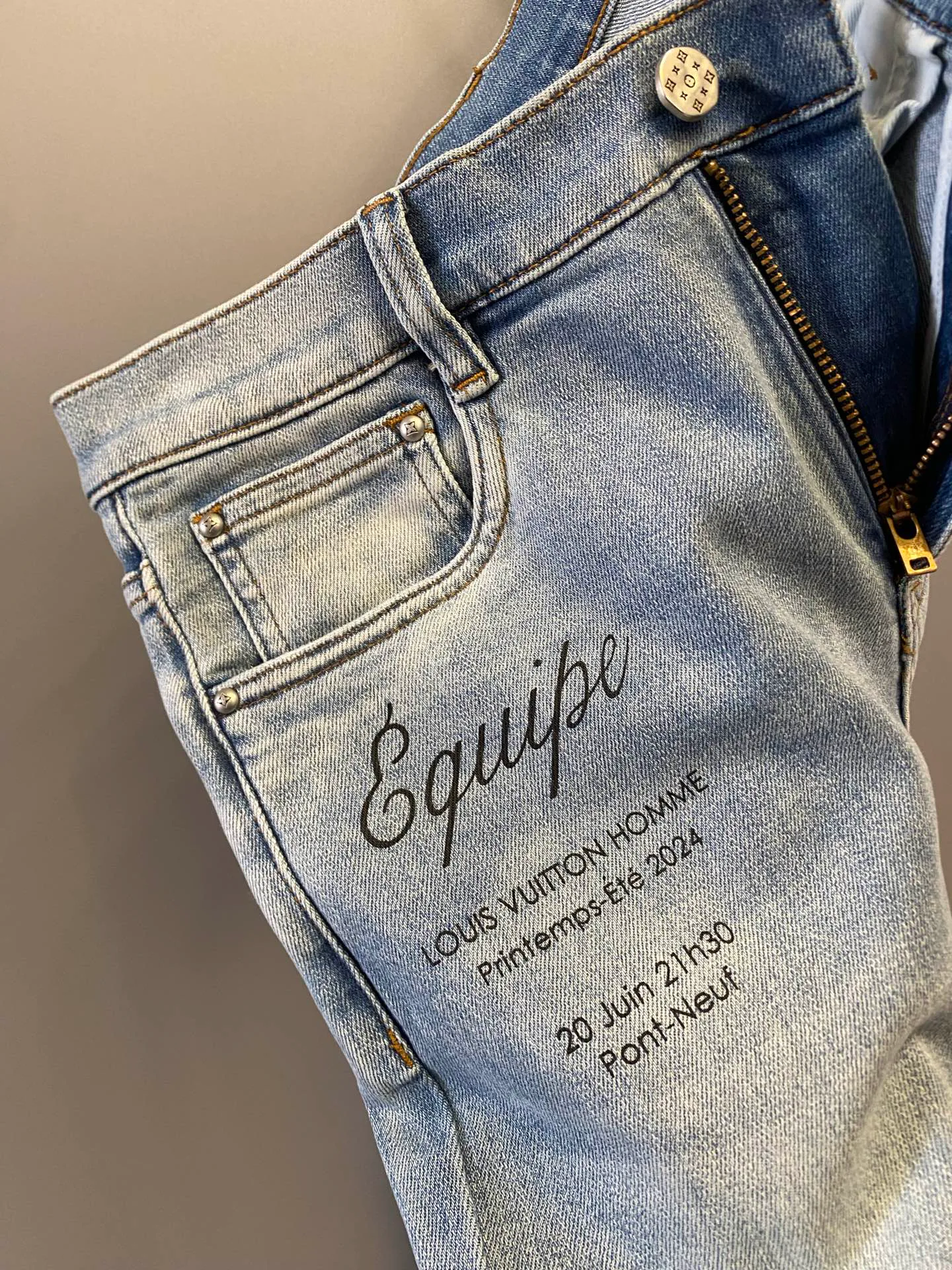 Джинсы Мужские Louis Vuitton 11661096