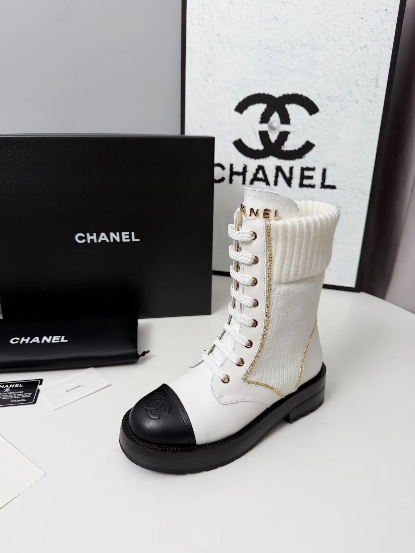 Ботинки Женские Chanel 1275059