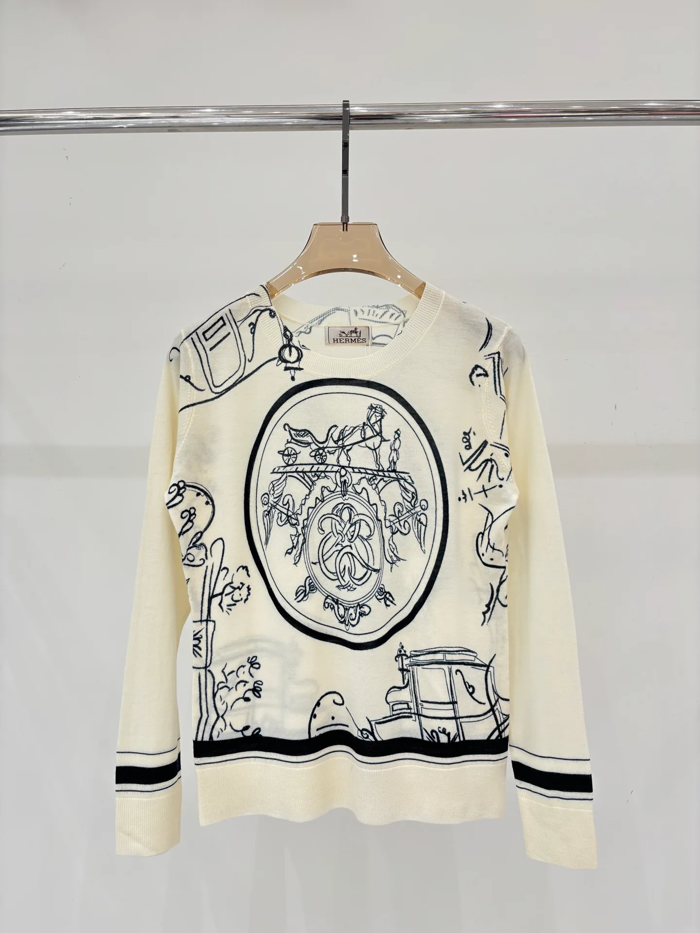 Лонгсливы Женские Hermes 11158594