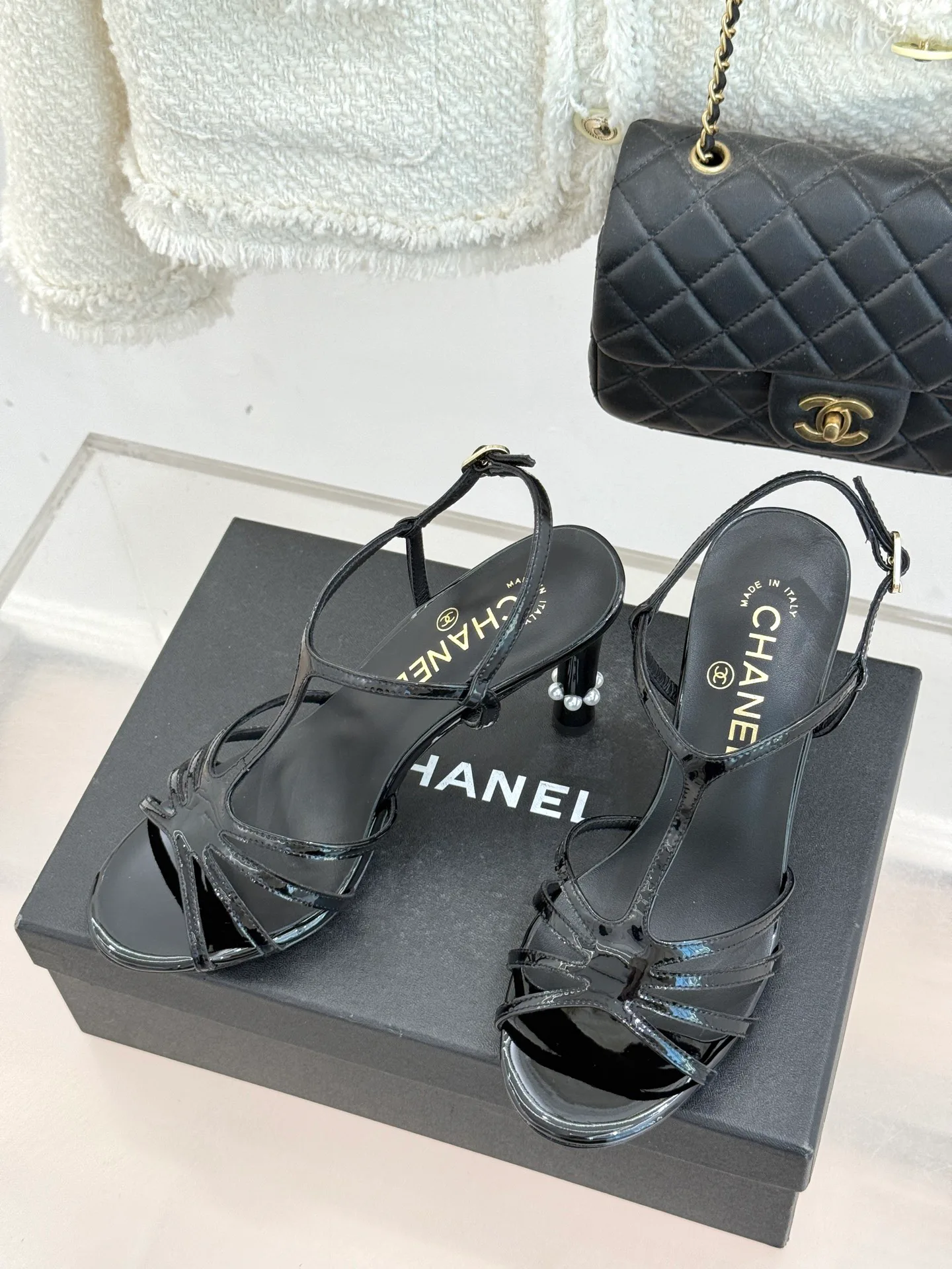 Босоножки Женские Chanel 1262100