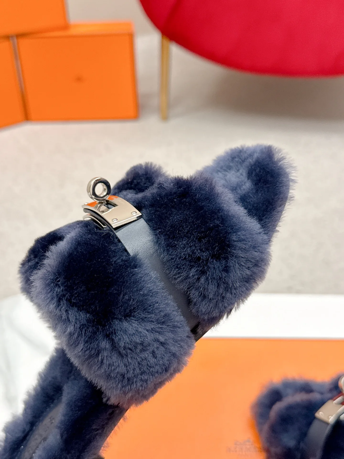 Тапочки Женские Hermes 18235670
