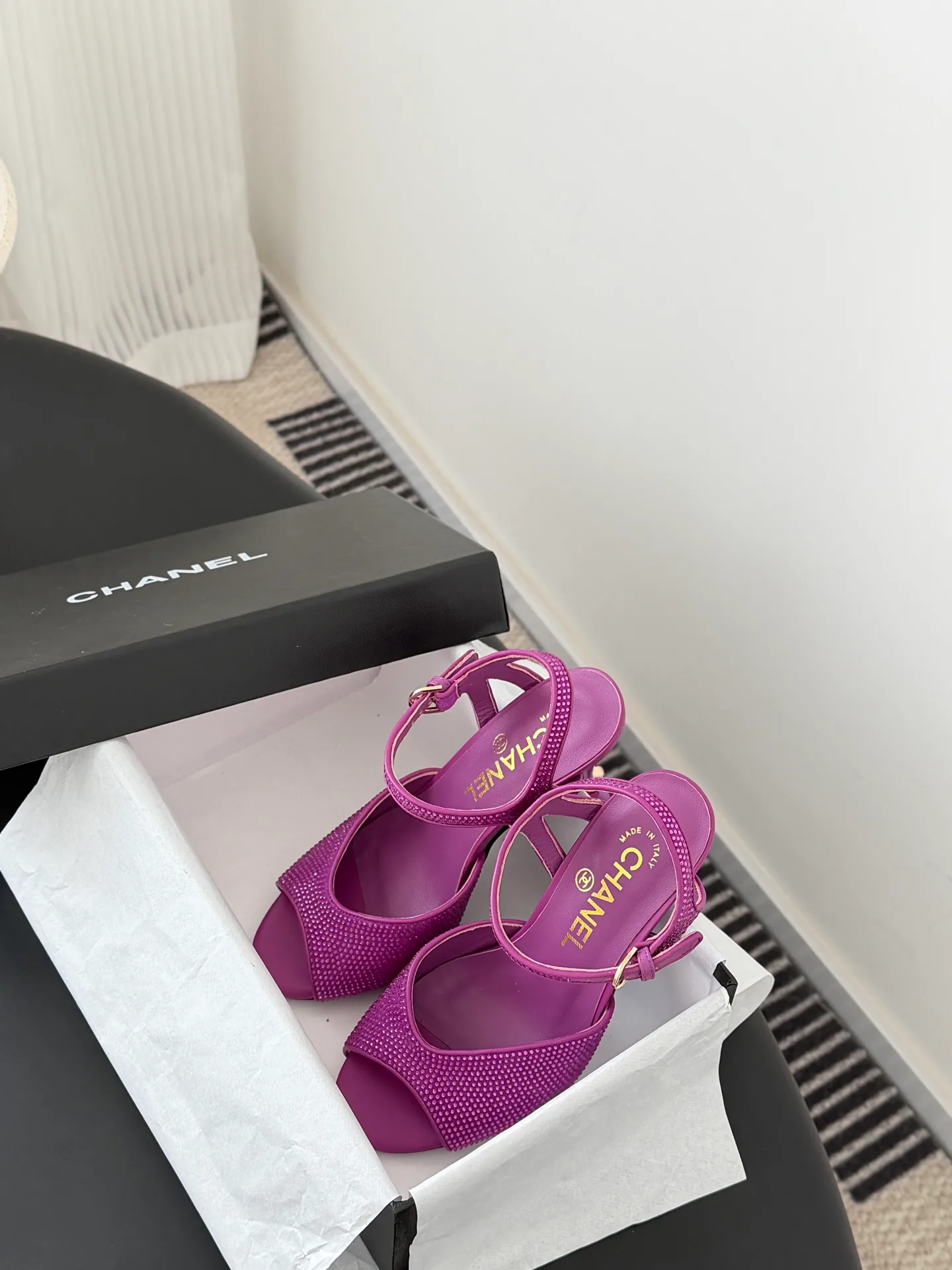 Босоножки Женские Chanel 1225464