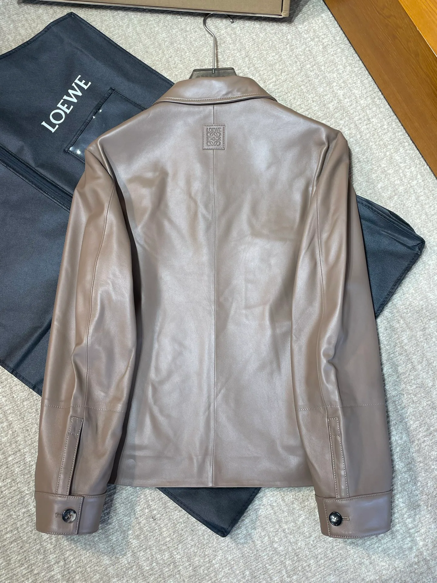 Кожаные Куртки И Дублёнки Мужские Loewe 18235921