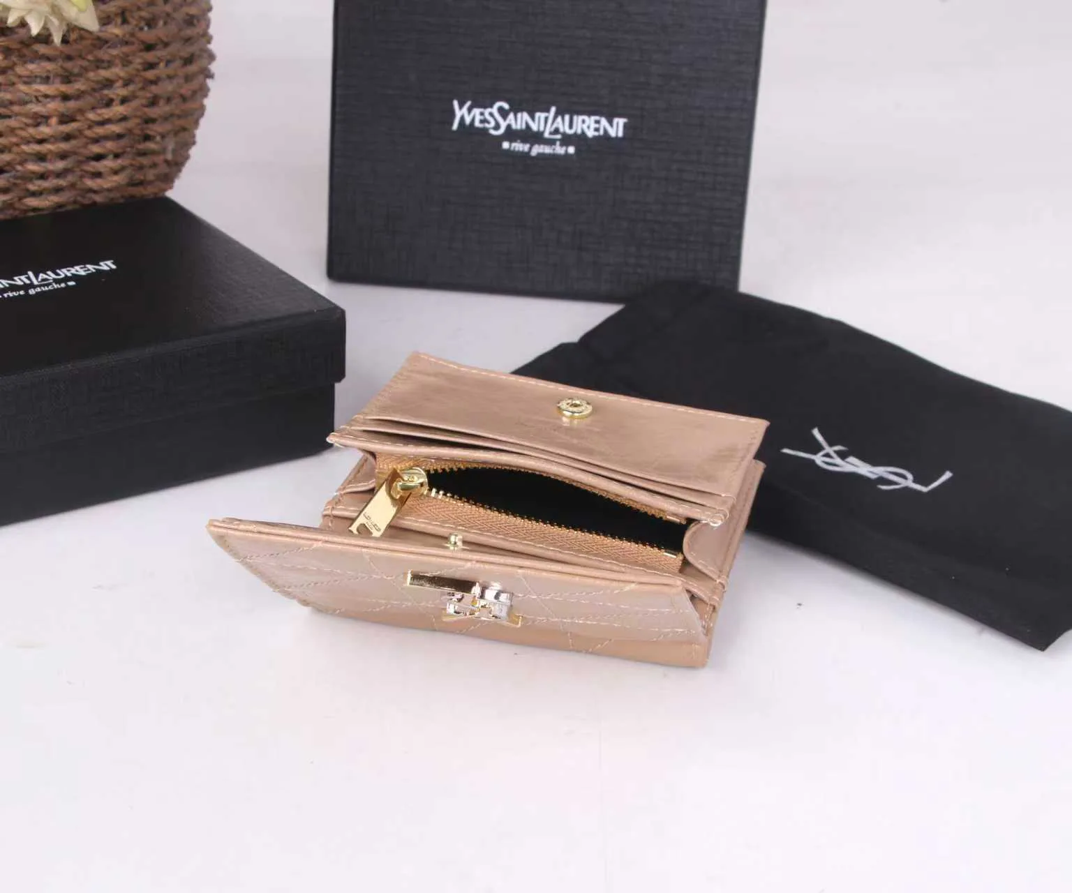 Кошельки Saint Laurent 442053