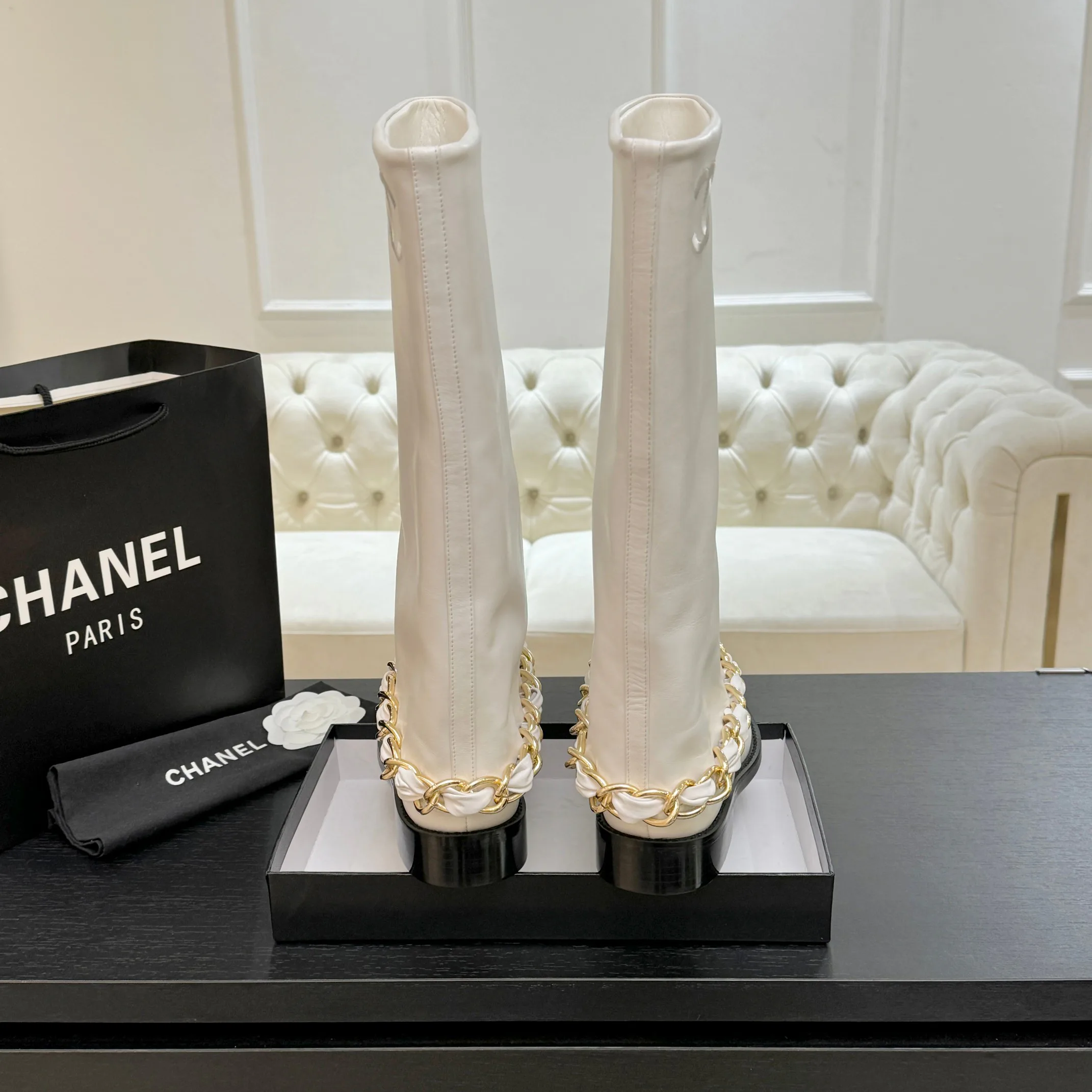 Сапоги Женские Chanel 490776