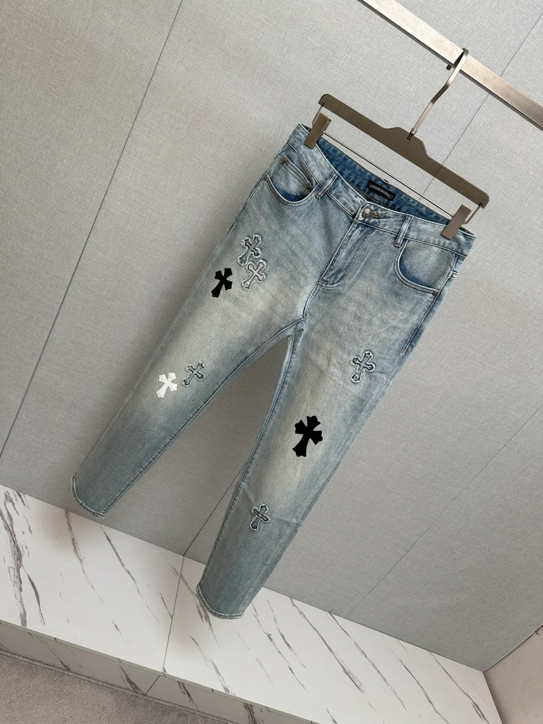 Джинсы Женские Chrome Hearts 12763953