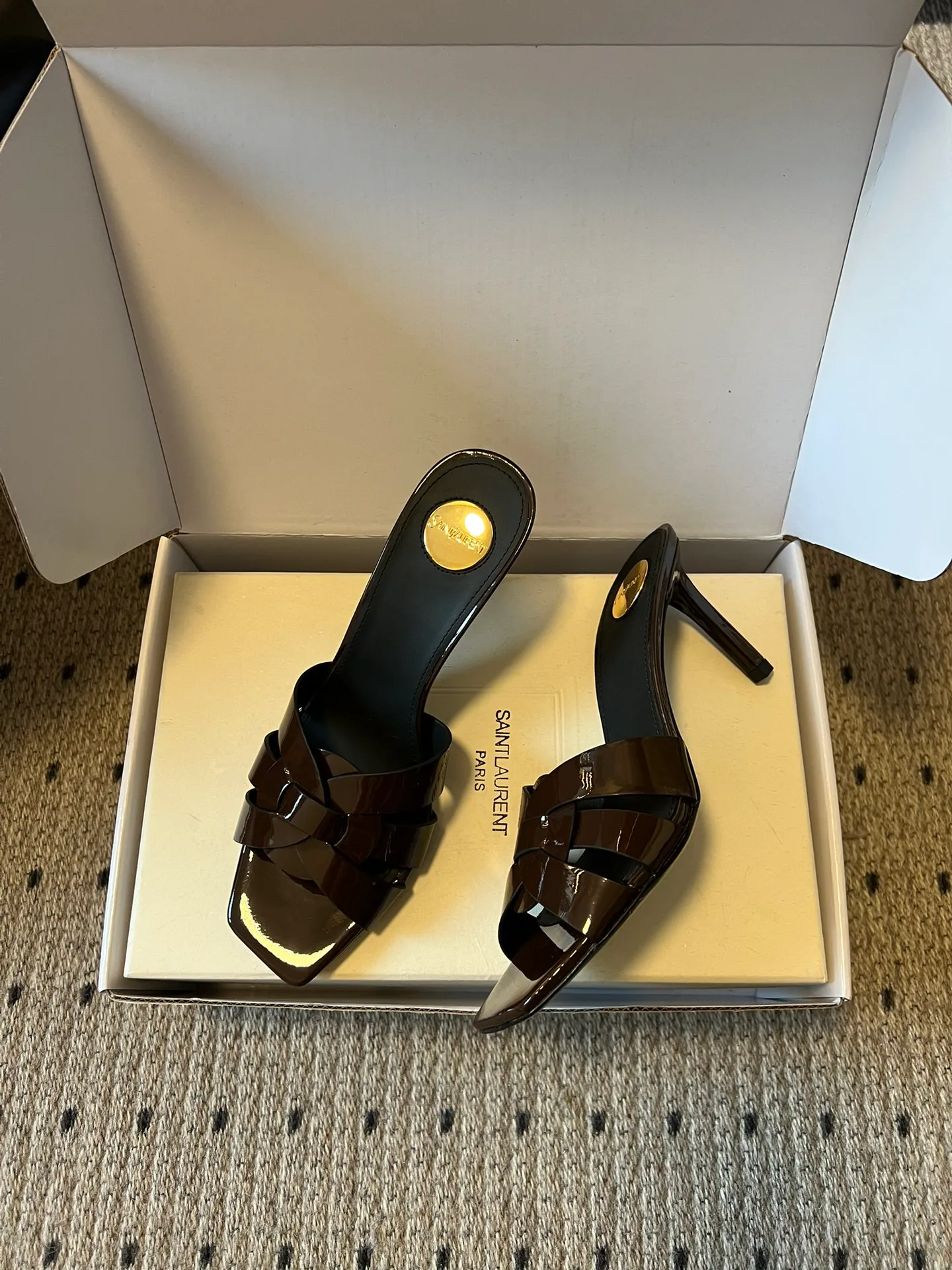 Босоножки Женские Saint Laurent 11239413