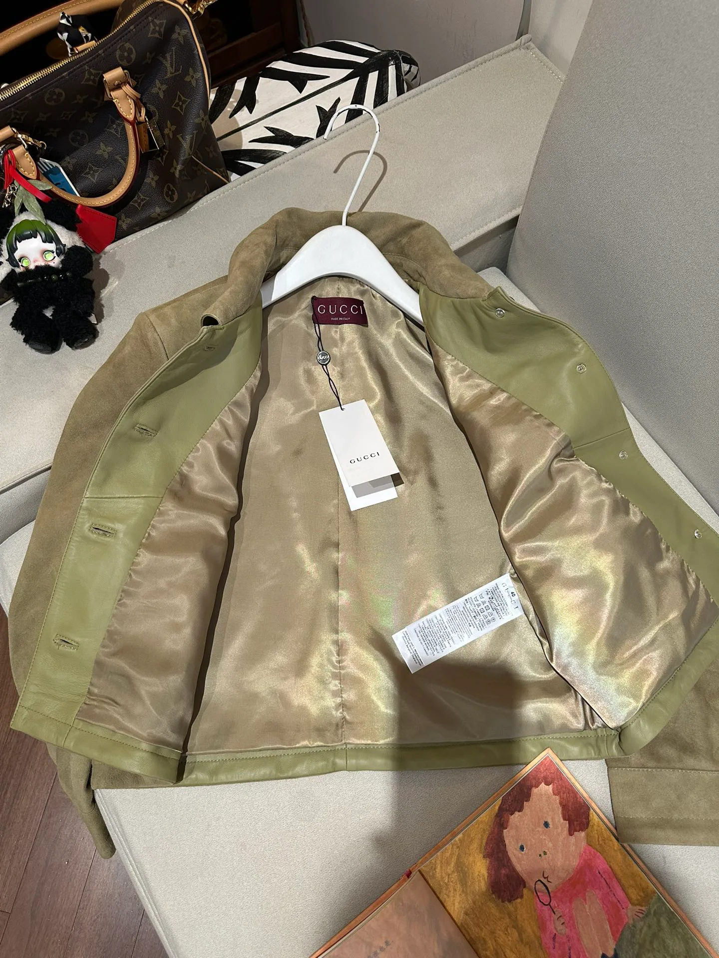 Кожаные Куртки И Дублёнки Женские Gucci 11679741