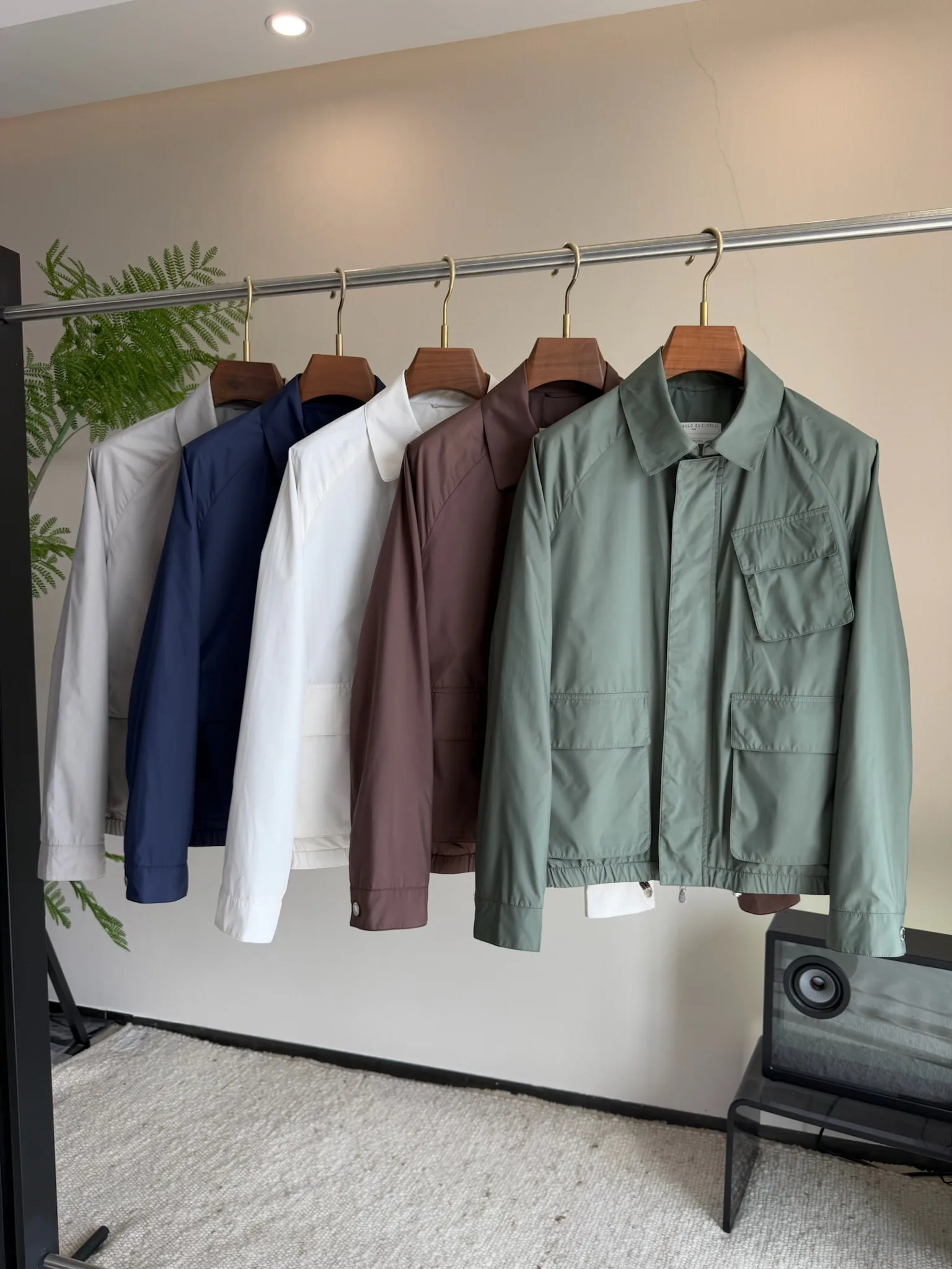 Куртки И Пуховики Мужские Brunello Cucinelli 11383473