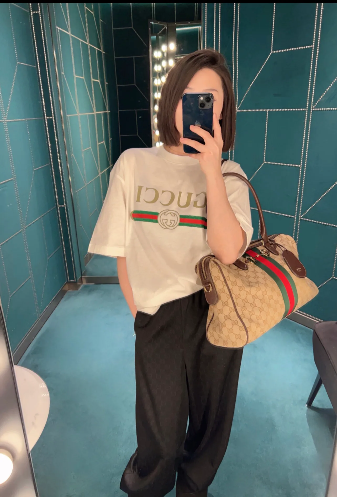 Футболки Женские Gucci 5838438