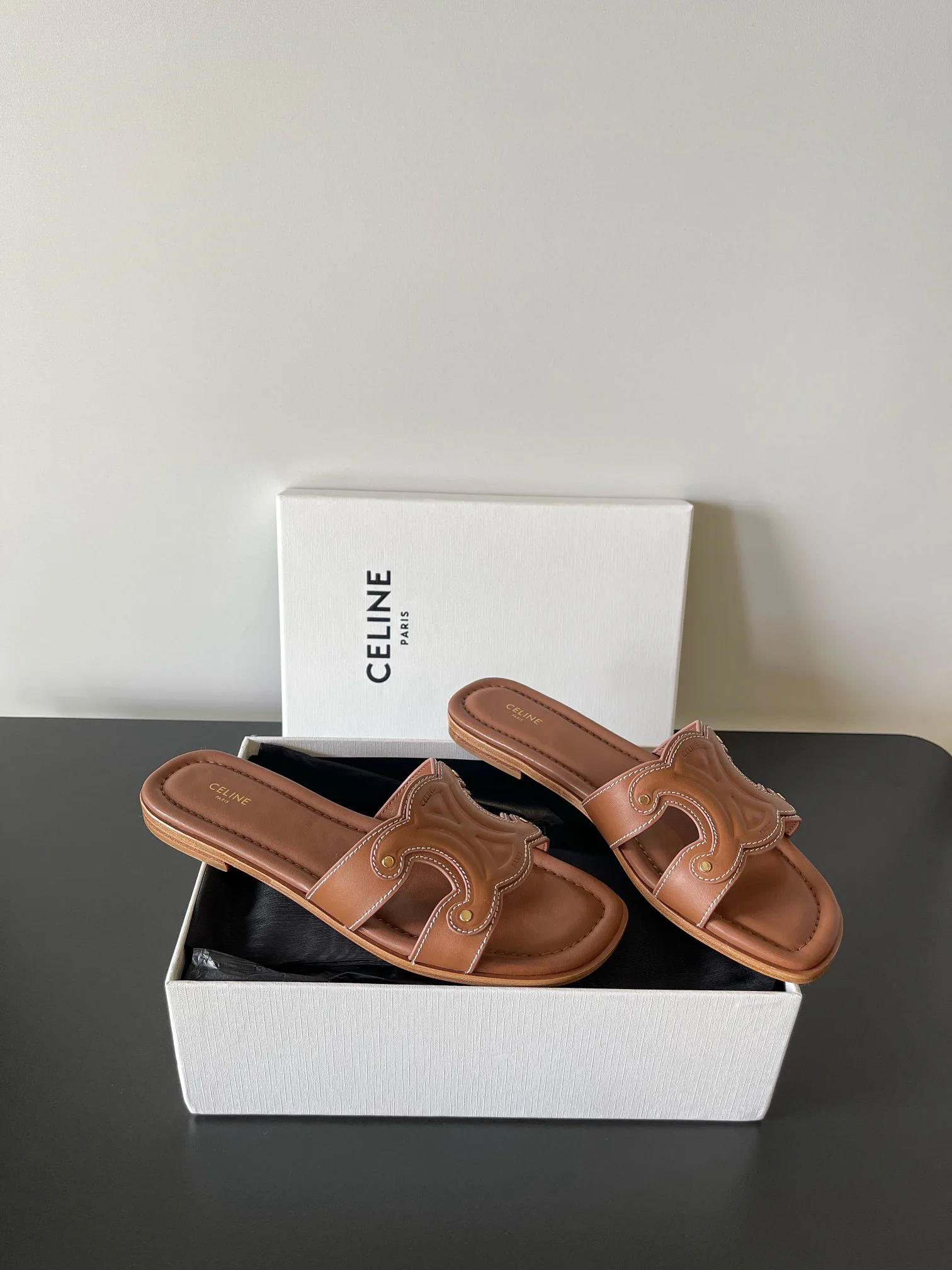 Шлепанцы Женские Celine 1462748