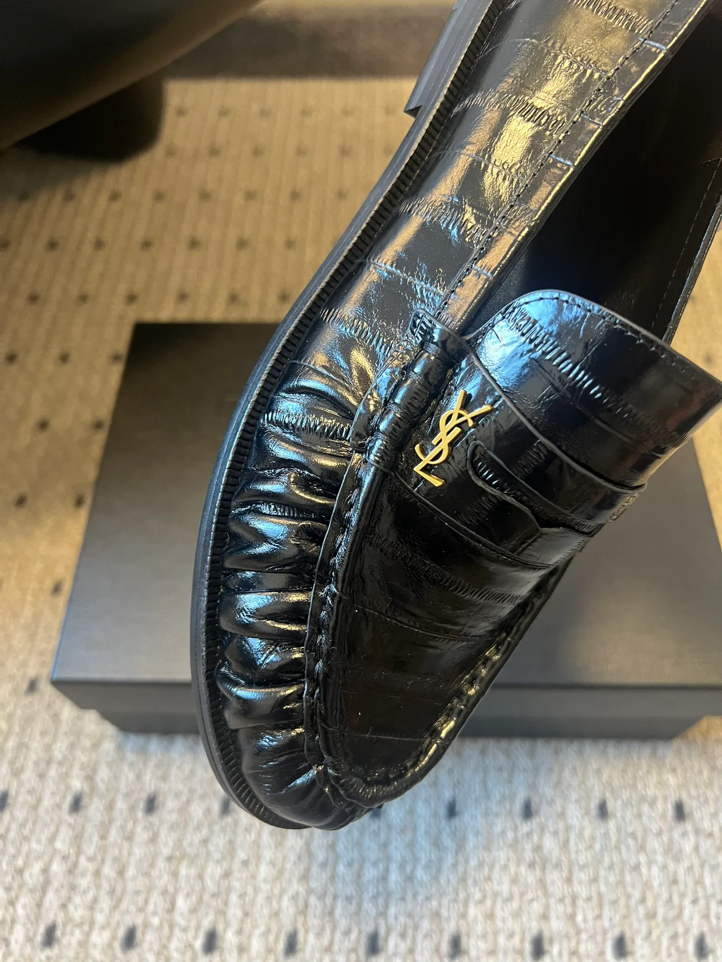 Лоферы Женские Saint Laurent 427307